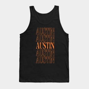 Retro Gifts Name Austin Personalized Styles Tank Top